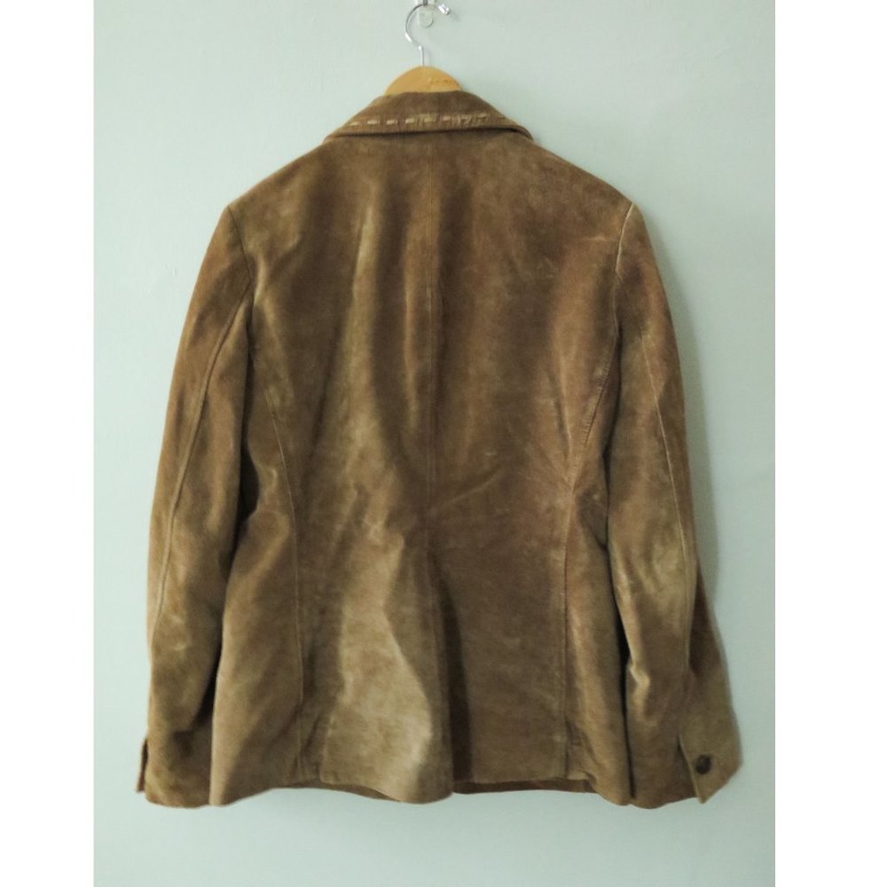 June Tan Suede Blazer - image 4